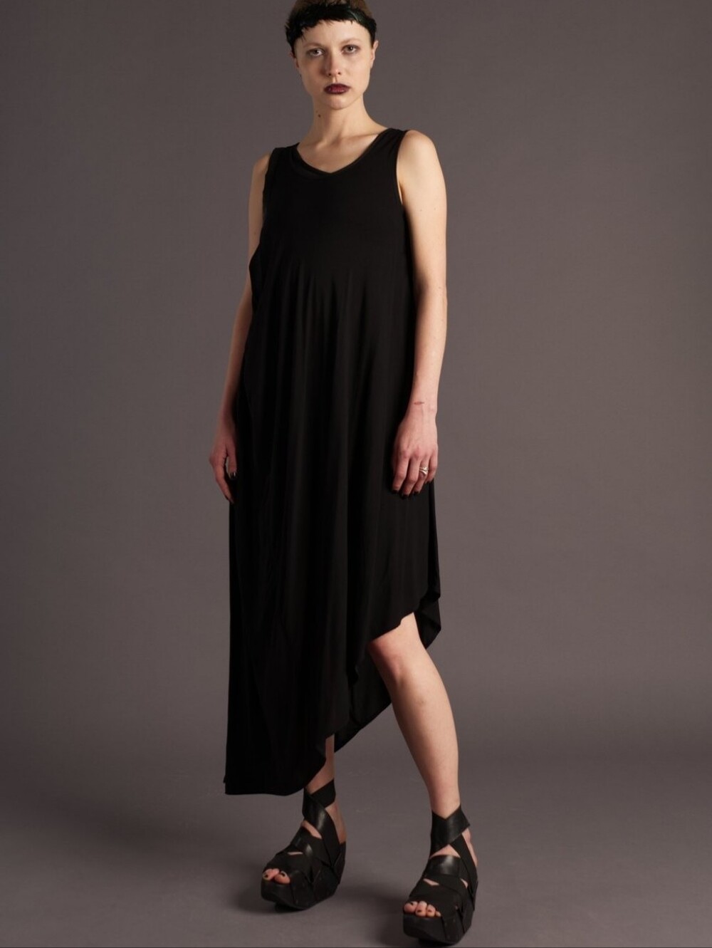 Free People Beach Asymmetrical Tank Dress